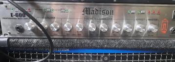 vend ou echange  tete madison made usa, Musique & Instruments, Enlèvement, Utilisé, Guitare basse, 100 watts ou plus