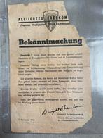 Brochure WWII (italien/allemand), Collections, Enlèvement ou Envoi