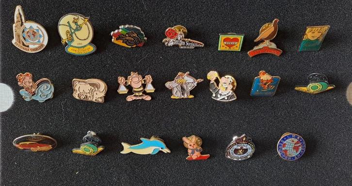 Collection de 20 Pin’s Cartoon et divers, Collections, Broches, Pins & Badges, Neuf, Enlèvement ou Envoi