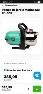 Pompe Marina SM 3 CR, Jardin & Terrasse, Pompes à eau, Enlèvement, Comme neuf