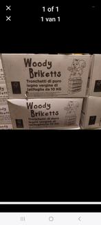Houtbrikketten voor houtkachel 70 voor. 200 euro, Tuin en Terras, Ophalen