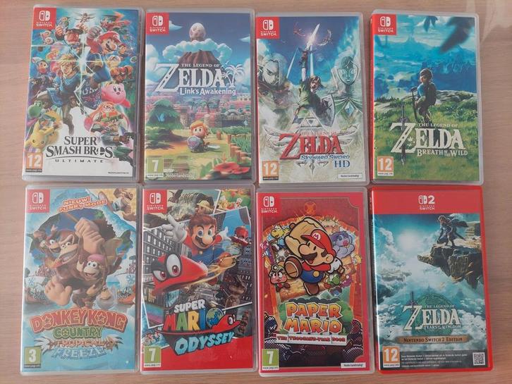 Nintendo switch games, Games en Spelcomputers, Games | Nintendo Switch, Zo goed als nieuw, Ophalen