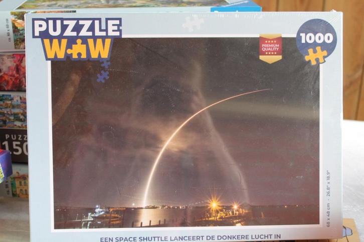 puzzels, Hobby en Vrije tijd, Denksport en Puzzels, Zo goed als nieuw, Legpuzzel, Meer dan 1500 stukjes, Ophalen