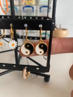 boucles d'oreilles en or yin yang, Bijoux, Sacs & Beauté, Comme neuf, Or, Envoi