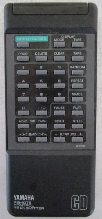 Originele afstandsbediening CD-speler Yamaha CDX-750E/550E beschikbaar voor biedingen