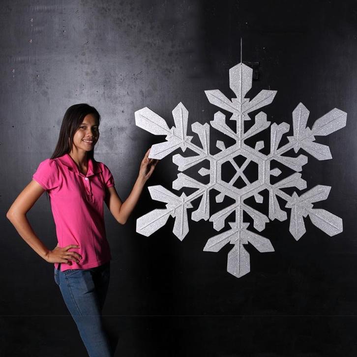 Snowflake 100 cm – Sneeuwvlok, Diversen, Kerst, Nieuw, Ophalen