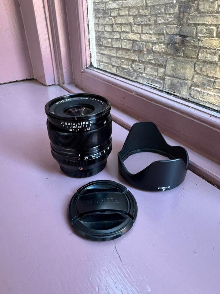 Fujifilm Fujinon XF14mmF2.8 R Lens Fuji 14mm 14 mm F2.8, Audio, Tv en Foto, Foto | Lenzen en Objectieven, Zo goed als nieuw, Groothoeklens