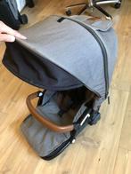 Buggy 2-delig Mutsy grijs/zwart/bruin, Kinderen en Baby's, Buggy's, Overige merken, Verstelbare rugleuning, Ophalen of Verzenden