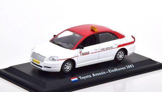 Toyota Avensis 2003 Eindhoven Taxi, Hobby en Vrije tijd, Modelauto's | 1:43, Nieuw, Auto, Overige merken, Ophalen of Verzenden