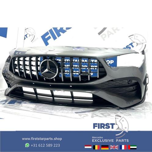 2024 W118 FACELIFT BUMPER CLA35 AMG AERO VOORBUMPER COMPLEET, Auto-onderdelen, Carrosserie, Bumper, Mercedes-Benz, Voor, Gebruikt