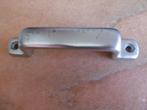 vintage handvat in gegoten aluminium, lakschade, Antiek en Kunst, Curiosa en Brocante, Ophalen of Verzenden
