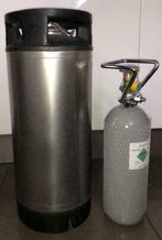 Nieuwe CO2 fles 2 kg - gevuld + SODA KEG, Nieuw, Ophalen of Verzenden
