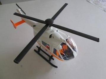 Playmobil helikopter; nr 70048 eerste hulp, met 3 mannetjes beschikbaar voor biedingen
