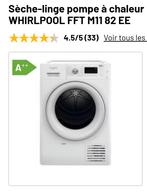 Lave linge et sèche linge neufs