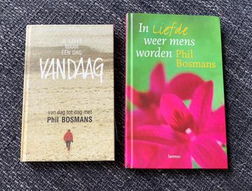 2 boekjes Phil Bosmans