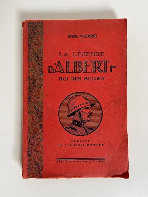 Hergé illustrator - Albert 1er Roi des Belges - 1934, Boeken, Stripverhalen, Gelezen, Verzenden
