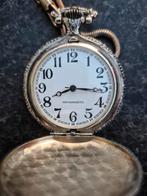Vintage zakhorloge met ketting., Ophalen of Verzenden, Zo goed als nieuw, Zakhorloge