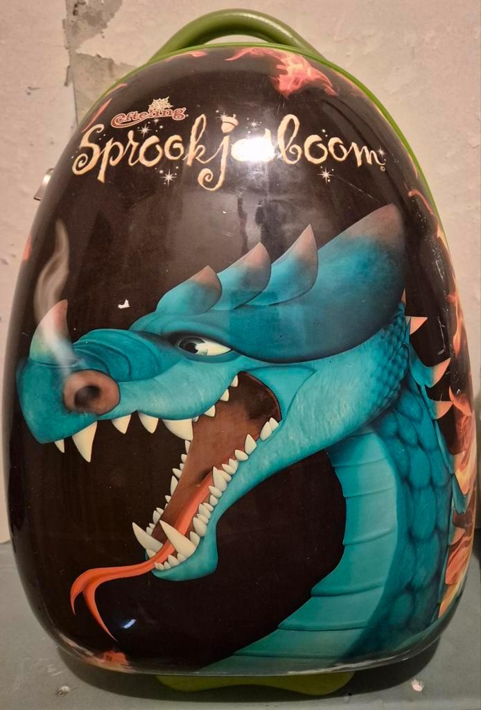 Reiskoffer Sprookjesboom draak Efteling, Kinderen en Baby's, Speelgoed | Overig, Jongen of Meisje, Ophalen of Verzenden