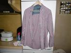 kledij heren, hemd geruit "sandfield easy care" maat 37 M, Zo goed als nieuw, Rood, Sandfield, Halswijdte 39/40 (M)