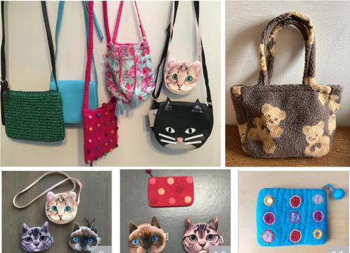 6x handtas, 1x berentas, 6x portemoneetje voor kids (nieuw), Kinderen en Baby's, Kindermode-accessoires, Nieuw, Ophalen of Verzenden