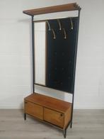 Vintage kapstokmeubel | staande kapstok | halmeubel, Ophalen, Staande kapstok