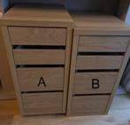 Caisson rangement IKEA  4 tiroirs roulettes, Enlèvement, Utilisé, Bureau