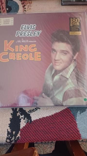 Elvis lp, King Creole (nieuw+sealed) van het waxtime label,  beschikbaar voor biedingen