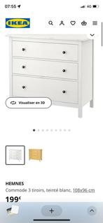 Commode IKEA, Maison & Meubles, 3 ou 4 tiroirs, Moins de 100 cm, Comme neuf, 100 à 150 cm