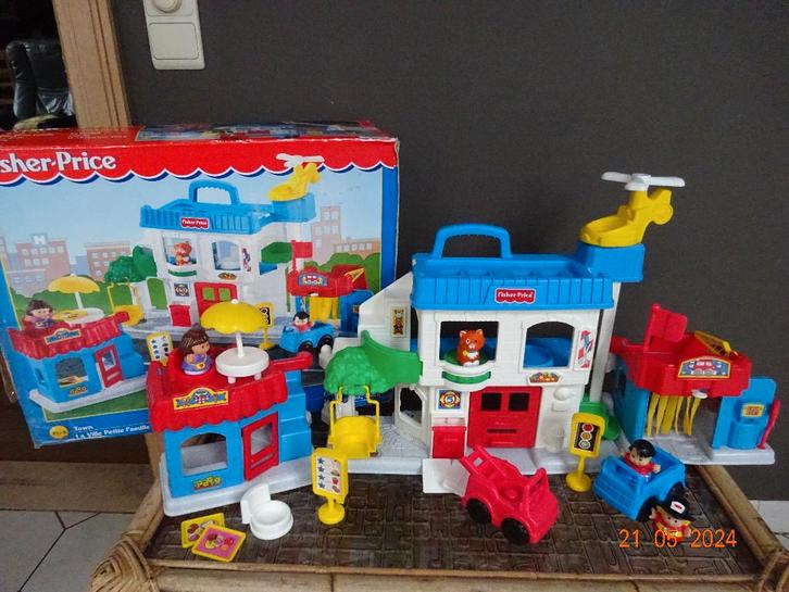 Fisher Price M9819-0 -Mijn grote stad-Winkelstraat*VOLLEDIG*, Enfants & Bébés, Jouets | Fisher-Price, Enlèvement ou Envoi