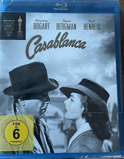 Casablanca (Blu-ray, DE-uitgave, nieuw in seal), Cd's en Dvd's, Blu-ray, Nieuw in verpakking, Klassiekers, Ophalen of Verzenden