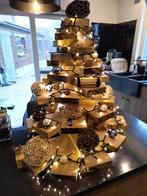 Massief eiken kerstboom 55 cm hoog, Enlèvement