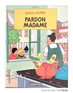 PARDON MADAME, QUICK EN FLUPKE, HERGÉ, Zo goed als nieuw, Eén stripboek, Hergé