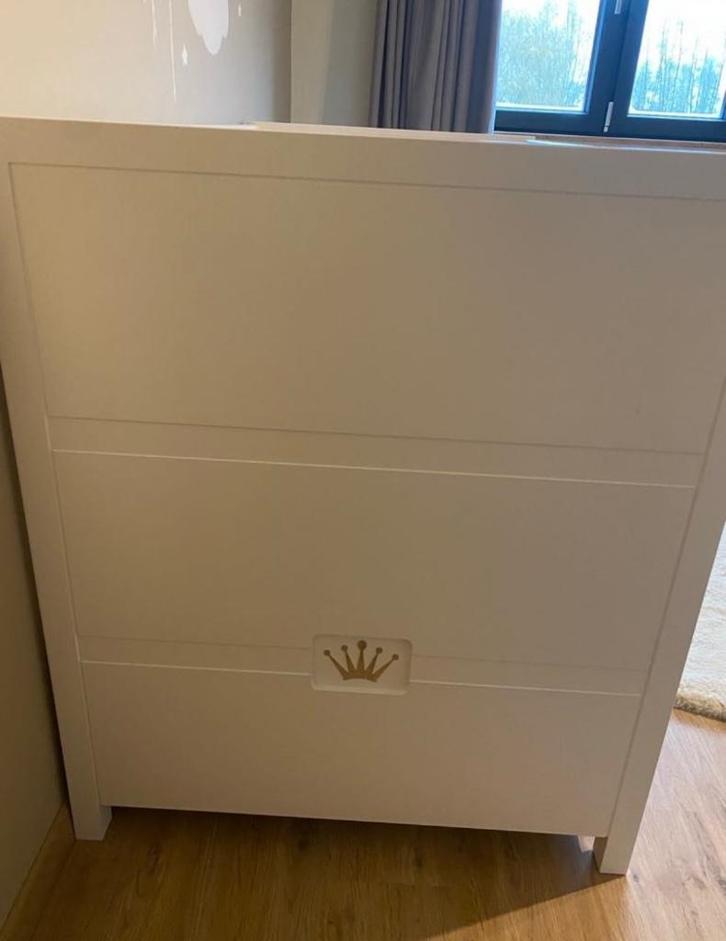 Meegroeibed first, Kinderen en Baby's, Kinderkamer | Bedden, Zo goed als nieuw, 140 tot 160 cm, 70 tot 85 cm, Ophalen