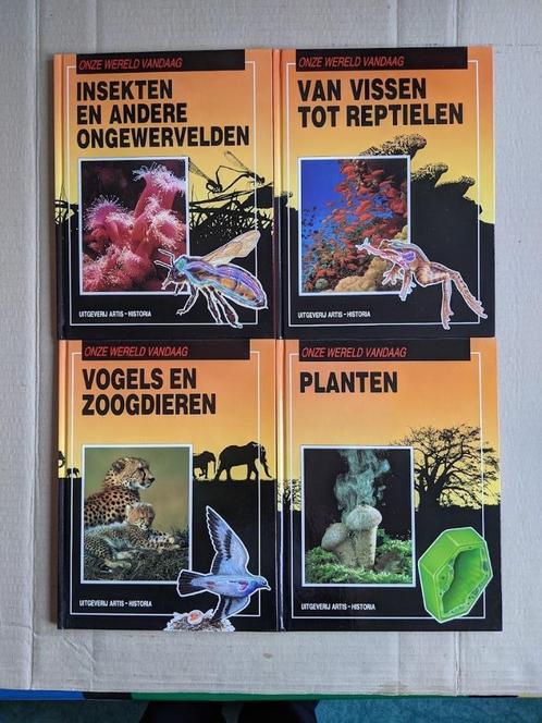 4 Artis-Historia boeken ‘Onze Wereld Vandaag’ jaren '80-'90, Boeken, Prentenboeken en Plaatjesalbums, Gelezen, Plaatjesalbum, Ophalen of Verzenden