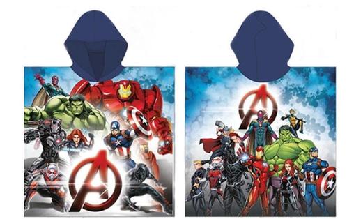 Avengers Badponcho - Sneldrogend, Kinderen en Baby's, Kinderkleding | Kinder-zwemkleding, Nieuw, Badponcho, One size, Jongen, Ophalen of Verzenden