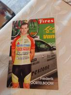 Wielerkaart : Frederik Toortelboom/Lombarden, Collections, Articles de Sport & Football, Envoi, Comme neuf, Affiche, Image ou Autocollant