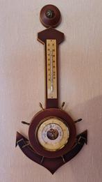 Vintage barometer/thermometer, Zo goed als nieuw, Barometer, Ophalen