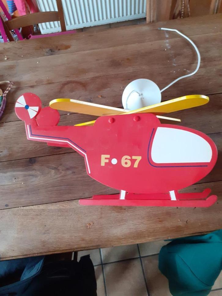 lampe supsendue chambre enfant - hélicoptère, Enfants & Bébés, Chambre d'enfant | Aménagement & Décoration, Comme neuf, Lampe