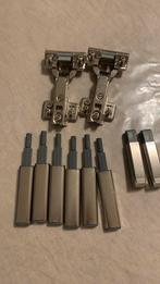 Lot charnieres repoussoir ikea, Enlèvement, Comme neuf, Charnière