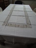 Nappe de table en tissu écru. (Autrefois Home Décoration), Comme neuf, Intérieur, Envoi, Rectangle