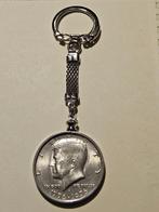 Vintage verzilverde sleutelhanger. 1/2 Dollar 1776-1976., Antiek en Kunst, Antiek | Overige Antiek, Ophalen of Verzenden