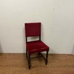 48 vintage RETRO kasteel velours horeca bistro stoelen LOT, Gebruikt, Bruin, Ophalen of Verzenden, Vijf, Zes of meer stoelen