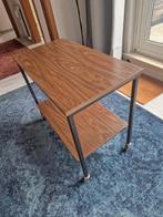 Bijzettafel, Huis en Inrichting, Ophalen, Stijl jaren 70, Zo goed als nieuw, 75 cm of meer