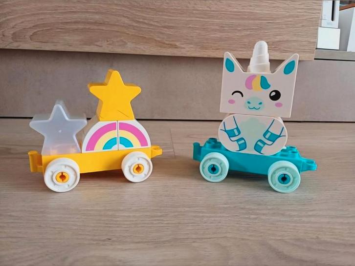 Duplo eenhoorn 10953, Kinderen en Baby's, Speelgoed | Duplo en Lego, Zo goed als nieuw, Duplo, Complete set, Ophalen of Verzenden