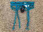 Brede jarretelgordel Hunkemöller Private Collection S, Hunkemöller, Verzenden, Blauw, Setje
