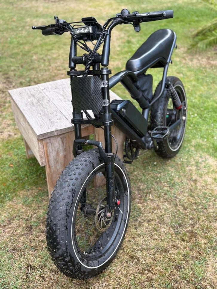 Custom  fatbike, Fietsen en Brommers, Fietsen | Heren | Herenfietsen, Zo goed als nieuw, Overige merken, 65 cm of meer, Versnellingen