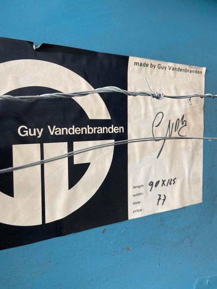 Guy Vandenbranden - lakwerk ‘77, Antiek en Kunst, Kunst | Schilderijen | Abstract, Ophalen