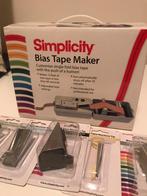 Simplicity Bias Tape Maker. Nieuw., Hobby en Vrije tijd, Nieuw, Ophalen of Verzenden