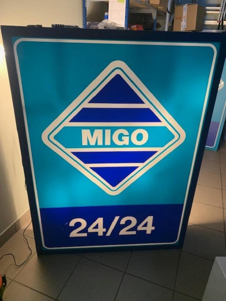 lichtreclame, Verzamelen, Merken en Reclamevoorwerpen, Gebruikt, Reclamebord, Ophalen