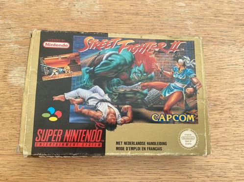 Street Fighter II (SNES), Games en Spelcomputers, Games | Nintendo Super NES, Zo goed als nieuw, Ophalen